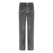 Antraciet Broek voor Vrouwen Hand Picked , Gray , Dames