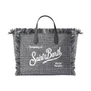 Geruite Colette Tas Saint Barth , Gray , Dames