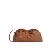 Stijlvolle Leren Tas Mansur Gavriel , Brown , Dames