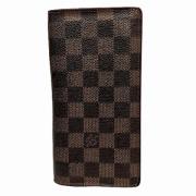 Pre-owned Canvas wallets Louis Vuitton Vintage , Brown , Heren