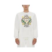 Witte Thuis Sweater Casablanca , White , Heren