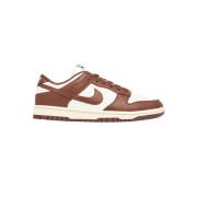 Lage Cacao Sneakers Wit Bruin Nike , Brown , Heren