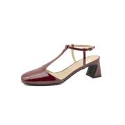 Burgundy Jayne Damesschoenen Alohas , Red , Dames