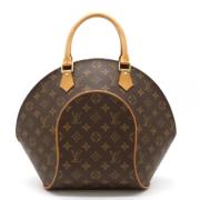 Pre-owned Canvas handbags Louis Vuitton Vintage , Brown , Dames