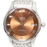 Pre-owned Metal watches Omega Vintage , Brown , Dames