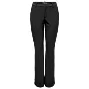 Reis Flared Broek Only , Black , Dames