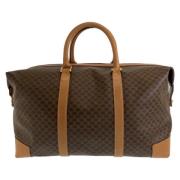 Pre-owned Canvas celine-bags Celine Vintage , Brown , Dames