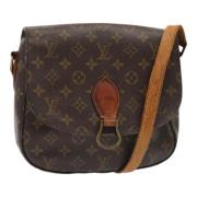 Pre-owned Canvas louis-vuitton-bags Louis Vuitton Vintage , Brown , Da...