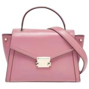 Pre-owned Leather handbags Michael Kors Pre-owned , Pink , Dames