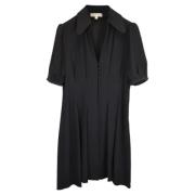 Pre-owned Polyester dresses Michael Kors Pre-owned , Black , Dames