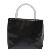 Pre-owned Leather prada-bags Prada Vintage , Black , Dames