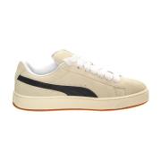 Beige Suede Sneakers voor Mannen Puma , Beige , Heren