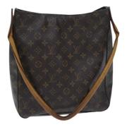 Pre-owned Canvas louis-vuitton-bags Louis Vuitton Vintage , Brown , Da...