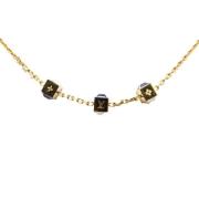 Pre-owned Metal necklaces Louis Vuitton Vintage , Yellow , Dames