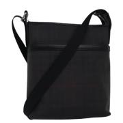 Pre-owned Canvas shoulder-bags Burberry Vintage , Black , Dames