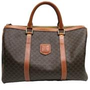 Pre-owned Canvas handbags Celine Vintage , Brown , Dames