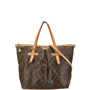 Pre-owned Canvas louis-vuitton-bags Louis Vuitton Vintage , Brown , Da...