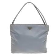 Pre-owned Fabric totes Prada Vintage , Gray , Dames