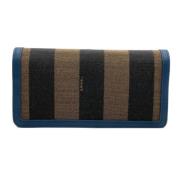 Pre-owned Canvas wallets Fendi Vintage , Multicolor , Dames