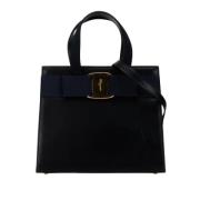 Pre-owned Leather handbags Salvatore Ferragamo Pre-owned , Blue , Dame...