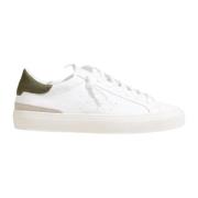 Heren Leren Sneakers Herfst/Winter Collectie D.a.t.e. , White , Heren