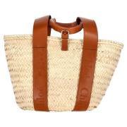 Pre-owned Raffia totes Chloé Pre-owned , Beige , Dames