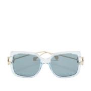 Pre-owned Acetate sunglasses Salvatore Ferragamo Pre-owned , Blue , Da...