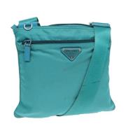 Pre-owned Nylon prada-bags Prada Vintage , Blue , Dames