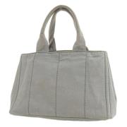 Pre-owned Denim handbags Prada Vintage , Gray , Dames