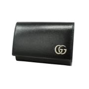 Pre-owned Leather wallets Gucci Vintage , Black , Heren