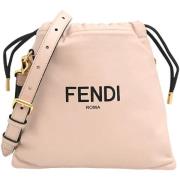 Pre-owned Leather shoulder-bags Fendi Vintage , Pink , Dames