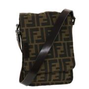 Pre-owned Canvas fendi-bags Fendi Vintage , Black , Dames