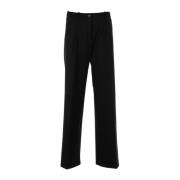 Zwarte Straight Broek met Pences Nine In The Morning , Black , Dames