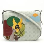 Pre-owned Canvas louis-vuitton-bags Louis Vuitton Vintage , Gray , Dam...