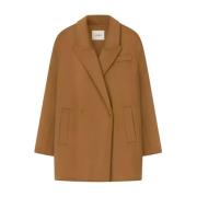 Bruine Cavendish Jas Luxe Stijl Aeron , Brown , Dames