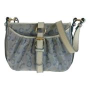 Pre-owned Canvas shoulder-bags Celine Vintage , Blue , Dames