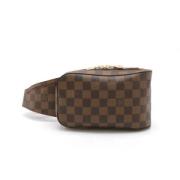 Pre-owned Canvas shoulder-bags Louis Vuitton Vintage , Brown , Heren