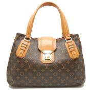 Pre-owned Canvas totes Louis Vuitton Vintage , Brown , Dames