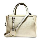 Pre-owned Leather handbags Fendi Vintage , Beige , Dames