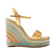 Lucita Sleehak Sandalen Ombre Banden Sophia Webster , Multicolor , Dam...