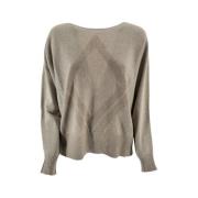 Lurex Sand Sweater D.Exterior , Brown , Dames