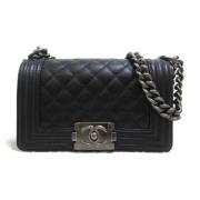 Pre-owned Fabric chanel-bags Chanel Vintage , Black , Dames