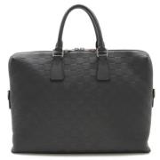 Pre-owned Leather louis-vuitton-bags Louis Vuitton Vintage , Black , H...