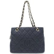 Pre-owned Leather chanel-bags Chanel Vintage , Black , Dames