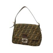 Pre-owned Canvas fendi-bags Fendi Vintage , Brown , Dames