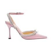 Roze kristal stiletto's Mach & Mach , Pink , Dames