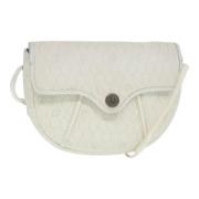 Pre-owned Canvas dior-bags Dior Vintage , White , Dames