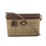 Pre-owned Canvas shoulder-bags Burberry Vintage , Beige , Dames