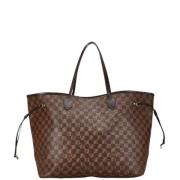 Pre-owned Canvas handbags Louis Vuitton Vintage , Brown , Dames