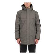 Waterafstotende Parka met Capuchon en Zakken Hugo Boss , Green , Heren